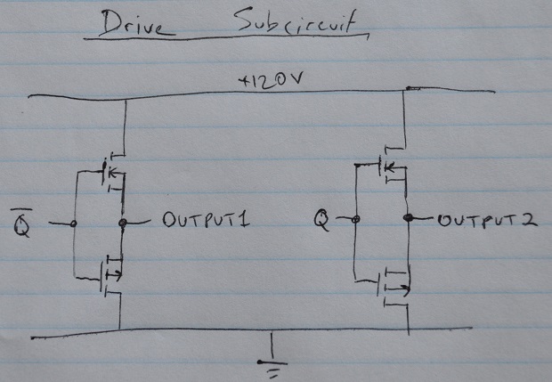schematic of my driver circuit