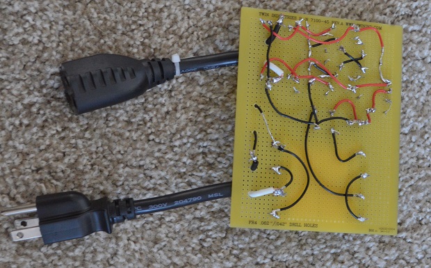 Final soldered board