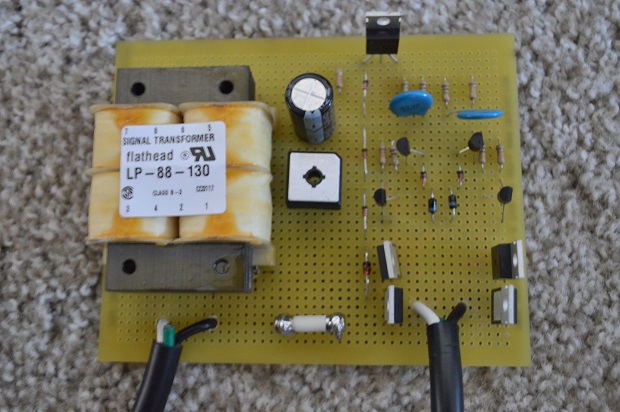 Final soldered board
