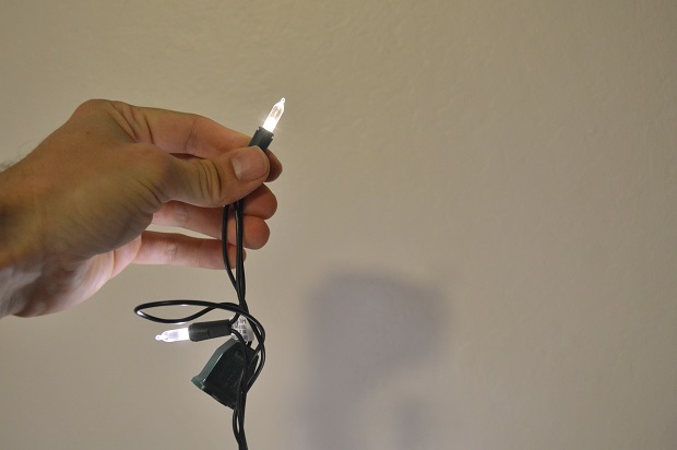 My christmas lights connected to my circuit